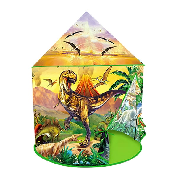 Kids Tent for Bo... Details about   Dinosaur Kids Play Tent with Dinosaur Toys for Boys & Girls